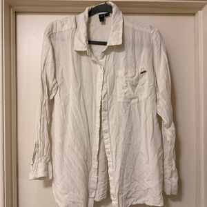 Volcom white Button-Up Shirt